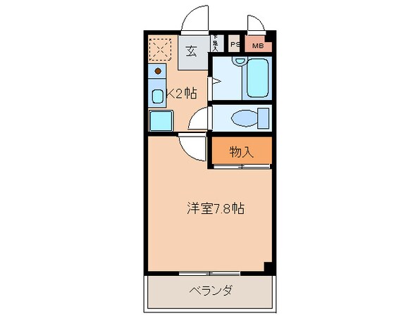 ＳＡＴＯマンションの物件間取画像